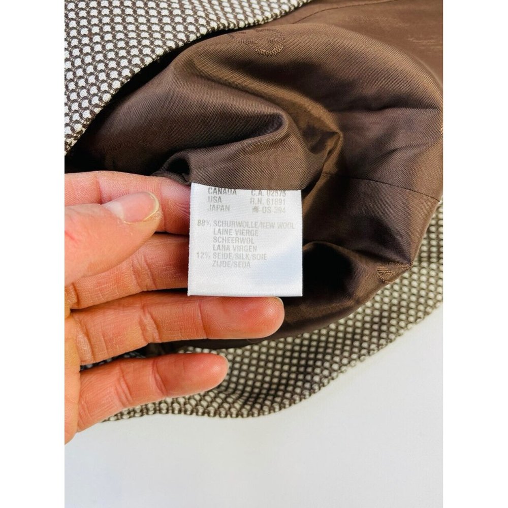 Escada Wool Button Front Collared Blazer Career J… - image 8